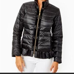 NWT Lilly Pulitzer Black Onyx Darcia Jacket